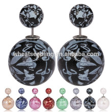 High quality ball cheap stud earrings for girls in bulk